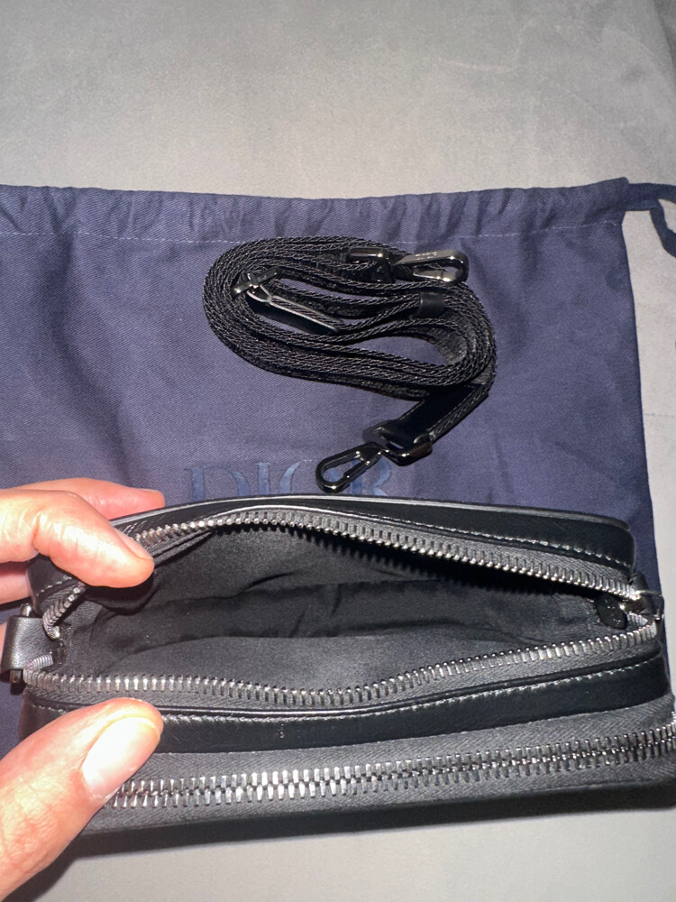 Dior Men’s Oblique Crossbody Bag –  - 4