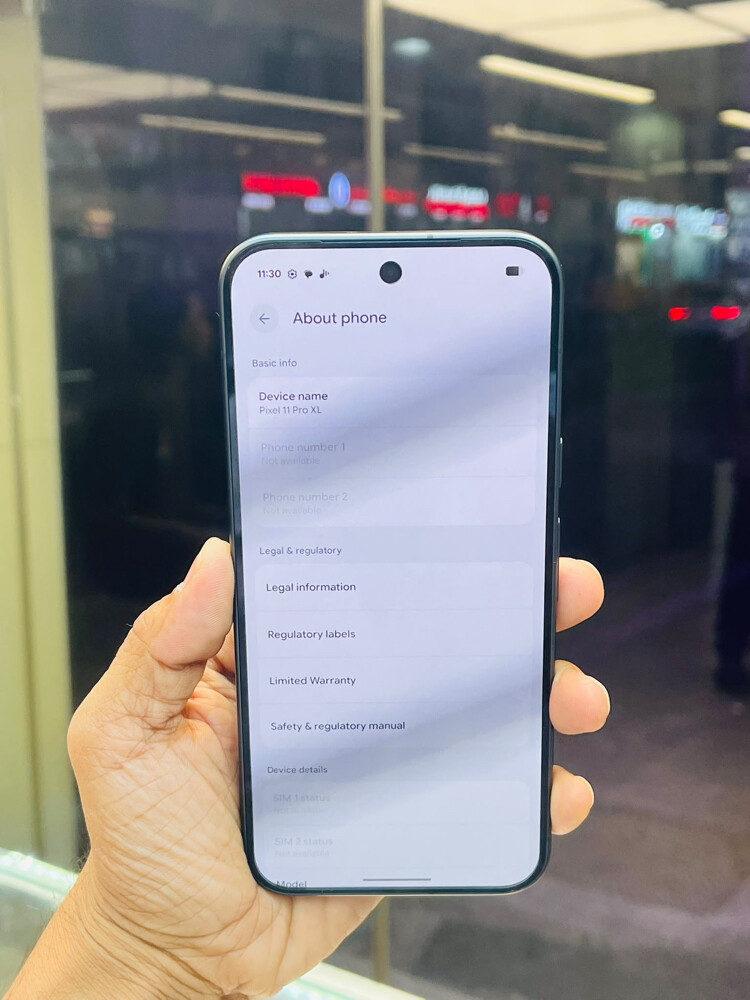 Google Pixel 11 pro XL global Sim  - 3