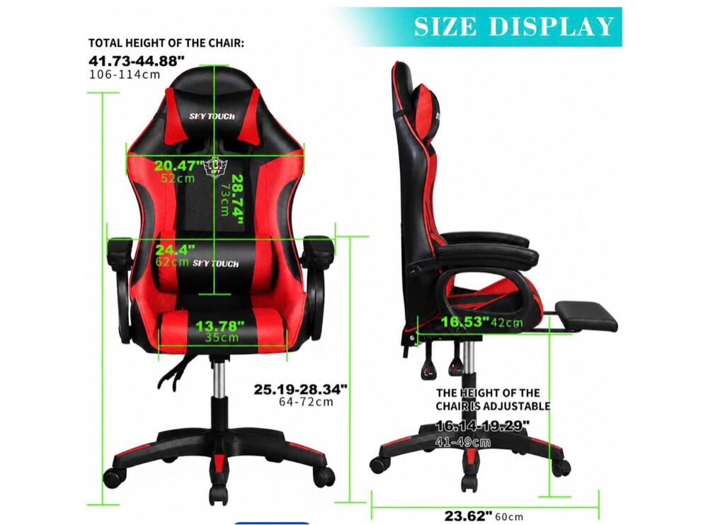 SKY-TOUCH High Back Gaming Chair - 5