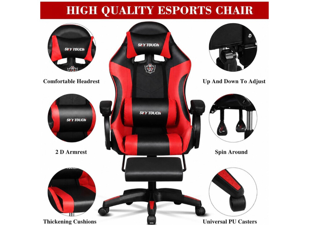 SKY-TOUCH High Back Gaming Chair - 4