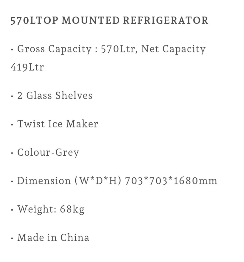 Haier 2 door Refrigerator brand new - 2