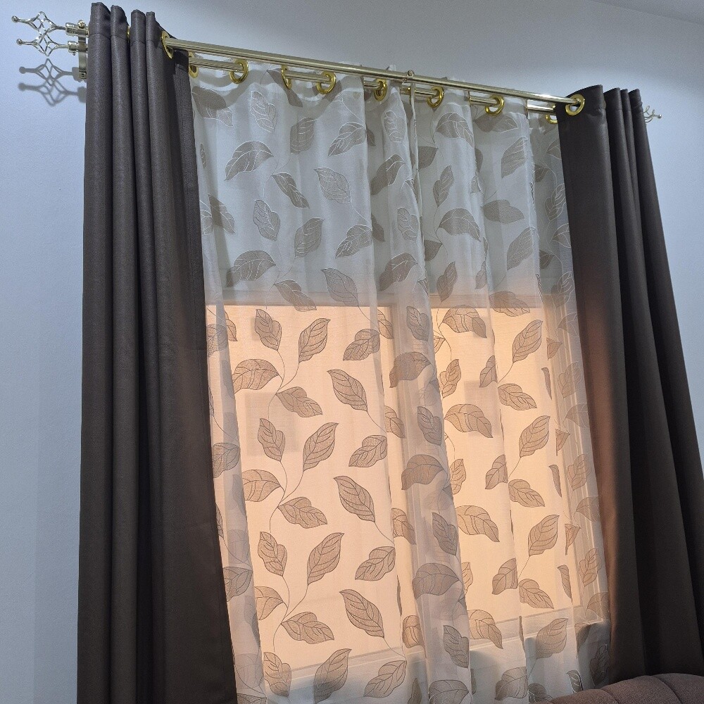 Sofa set with carpet,tables,curtain - 12