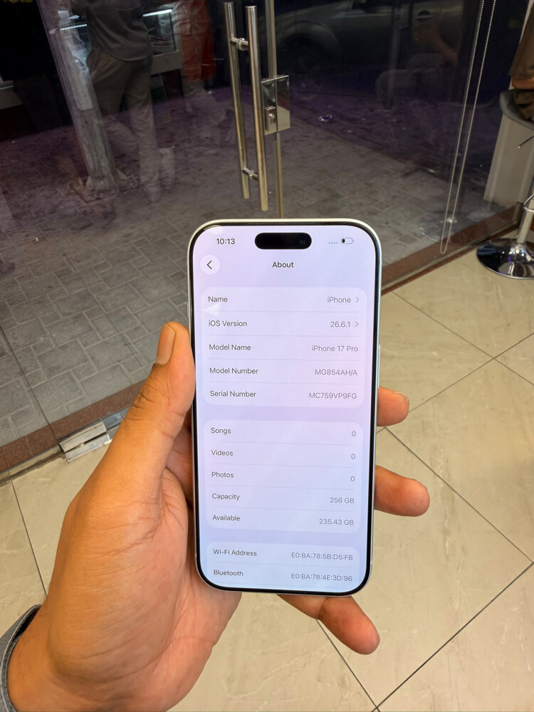 17pro 256gb silver  - 3
