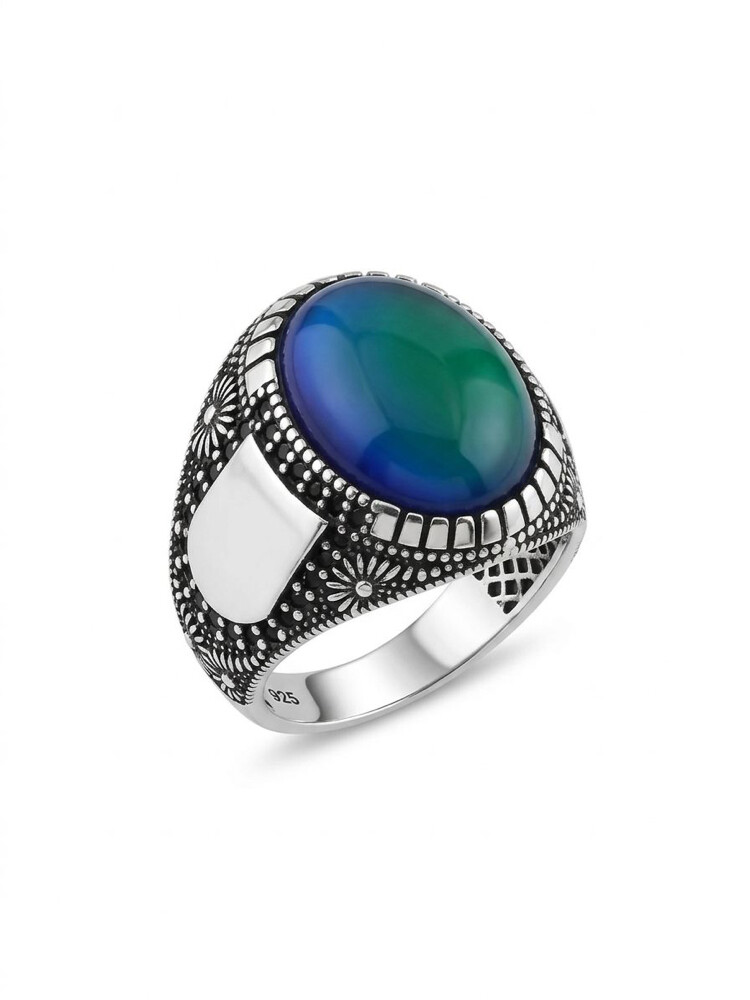 silver mazaj ring - 2