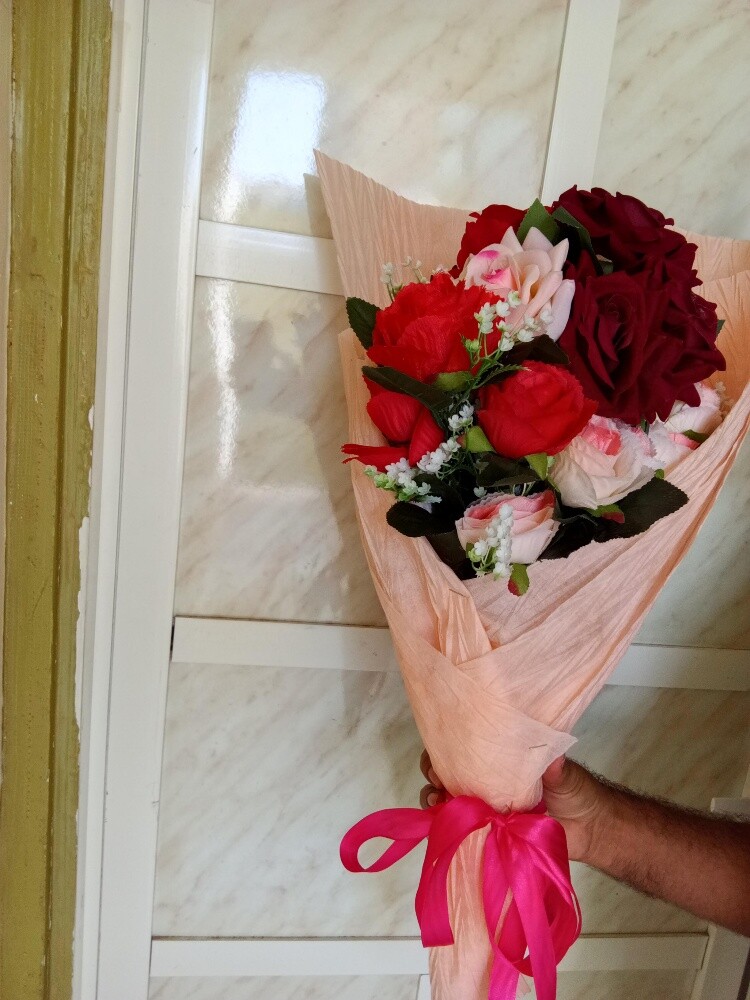 Beautiful Artificial Red Roses - 4