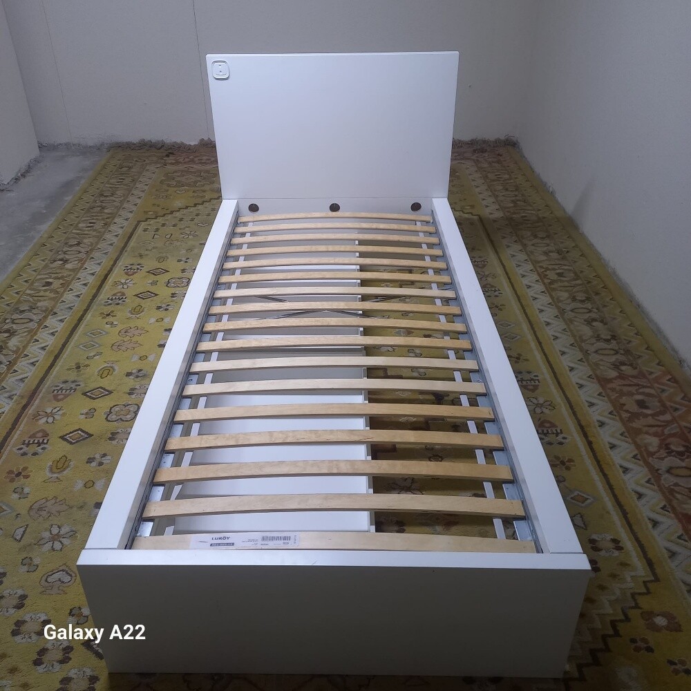 single bed (wooden ( - 2