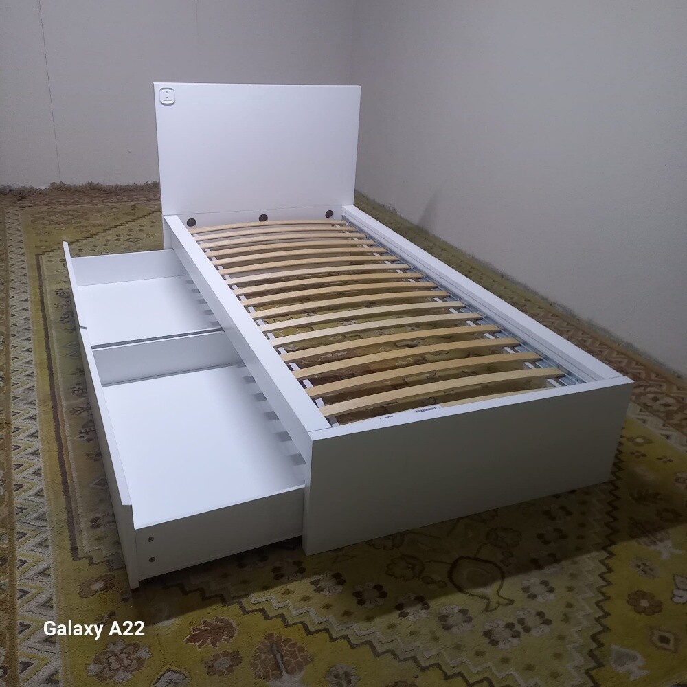 single bed (wooden ( - 3