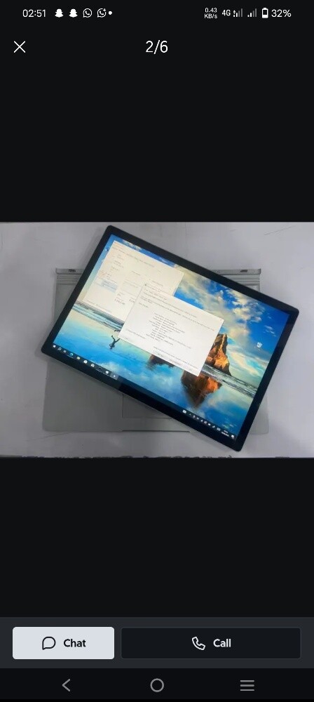 Laptop Microsoft Surface Book 2 15” - 4