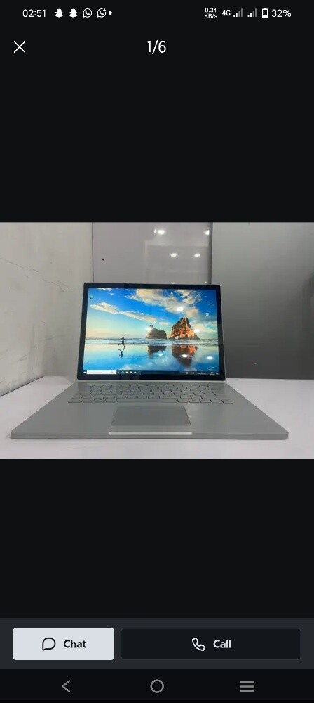 Laptop Microsoft Surface Book 2 15” - 6
