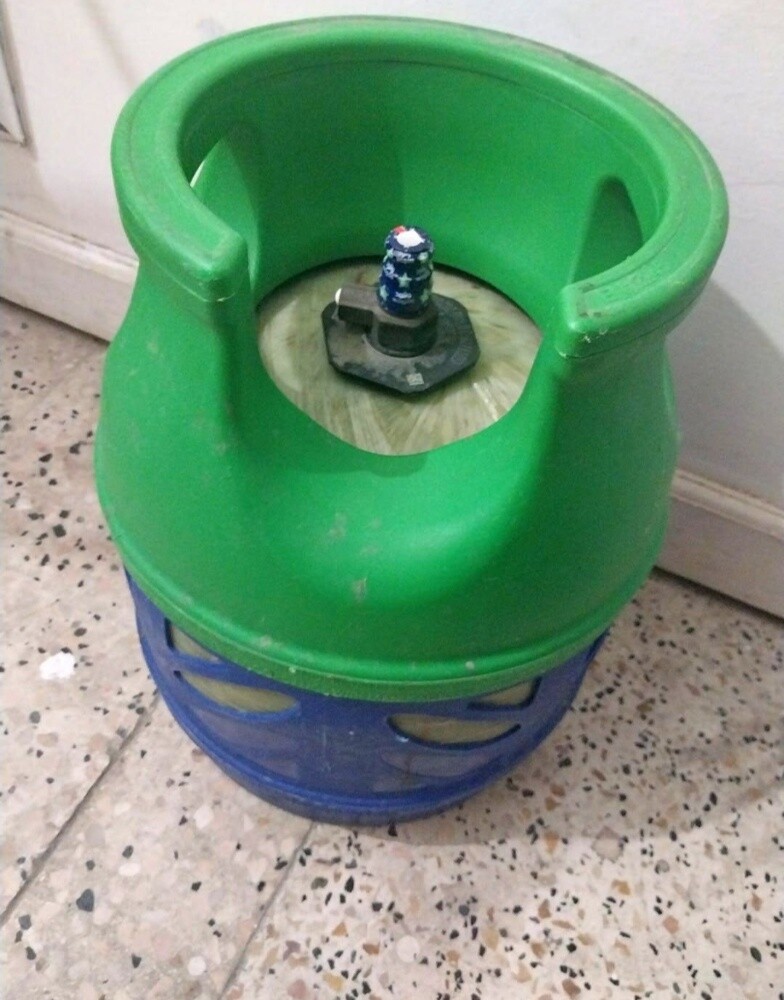 6 KG GAS CYLINDER, BBQ GRILL - 1