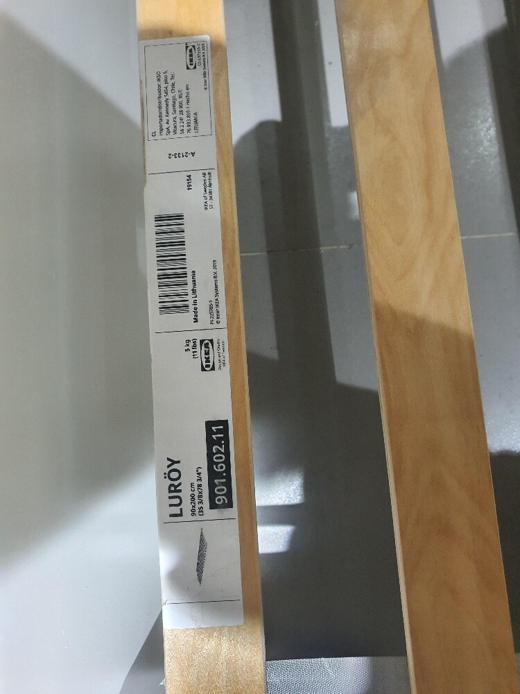 IKEA MALM Single Bed Frame (White) - 6
