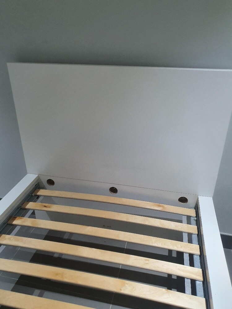 IKEA MALM Single Bed Frame (White) - 4