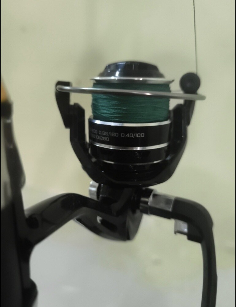 Fishing rod with reel, ready for fi - 3