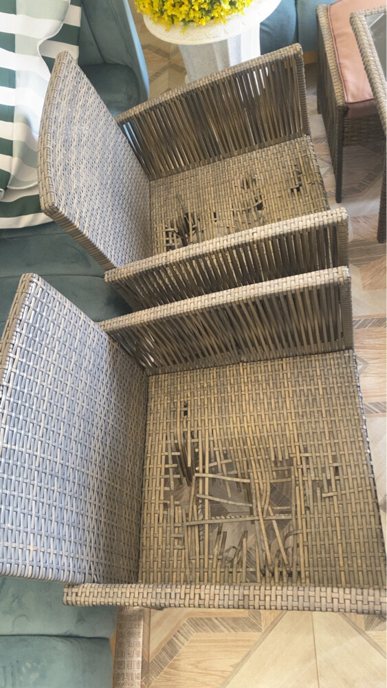Rattan chairs for sale. - 8