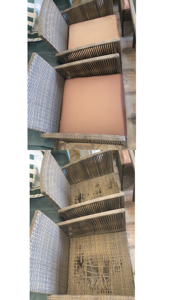 Rattan chairs for sale. - 9
