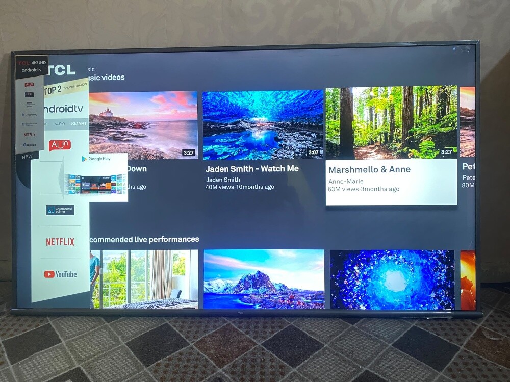TCL 65 inches smart android tv - 3