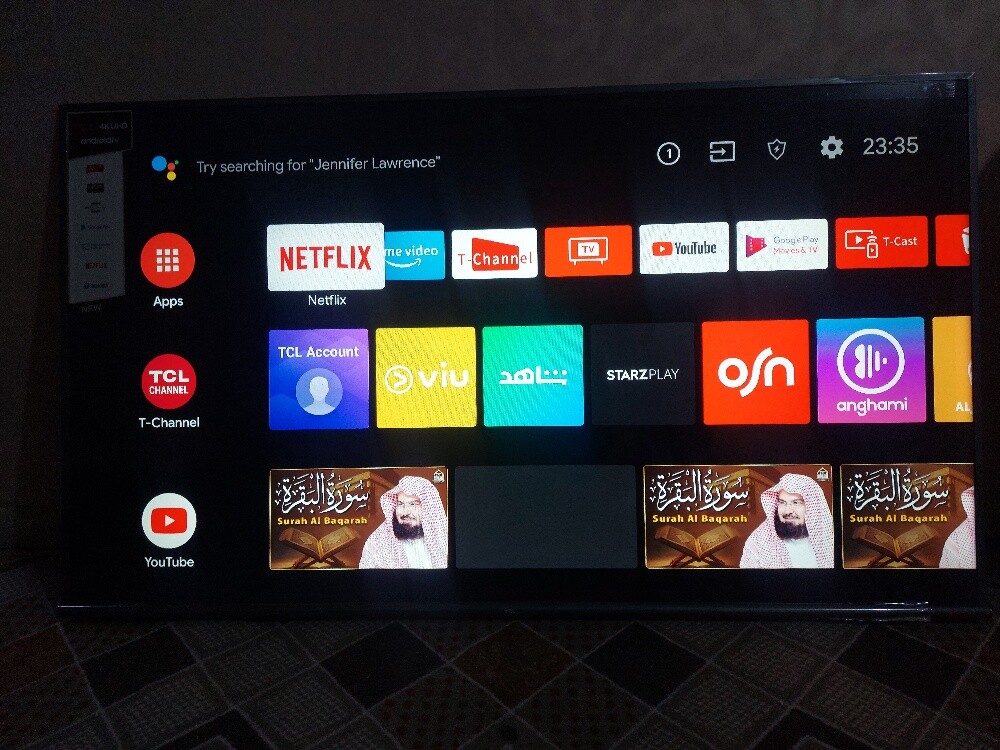 TCL 65 inches smart android tv - 2
