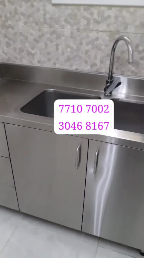 Stainless steel Kitchen  - 1