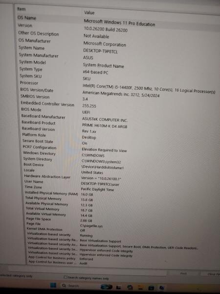 Gaming PC (Core i5, RTX 5050) - 8