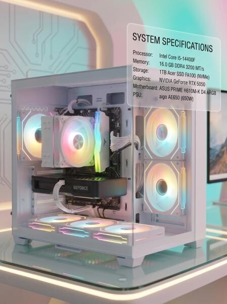 Gaming PC (Core i5, RTX 5050) - 1
