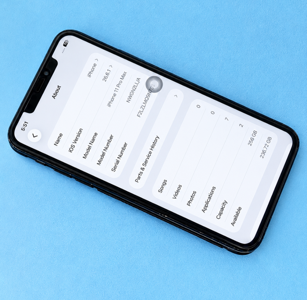 Rush Sale IPhone 11Pro Max {256GB} - 3