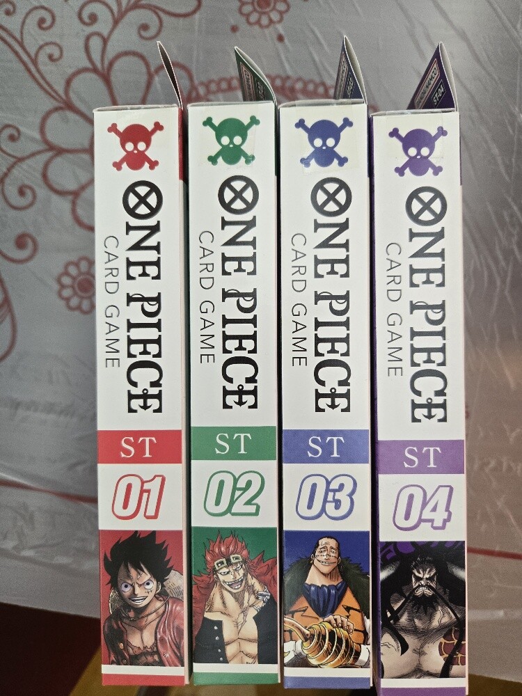 One Piece TCG Starter Decks 1-4 SET - 3