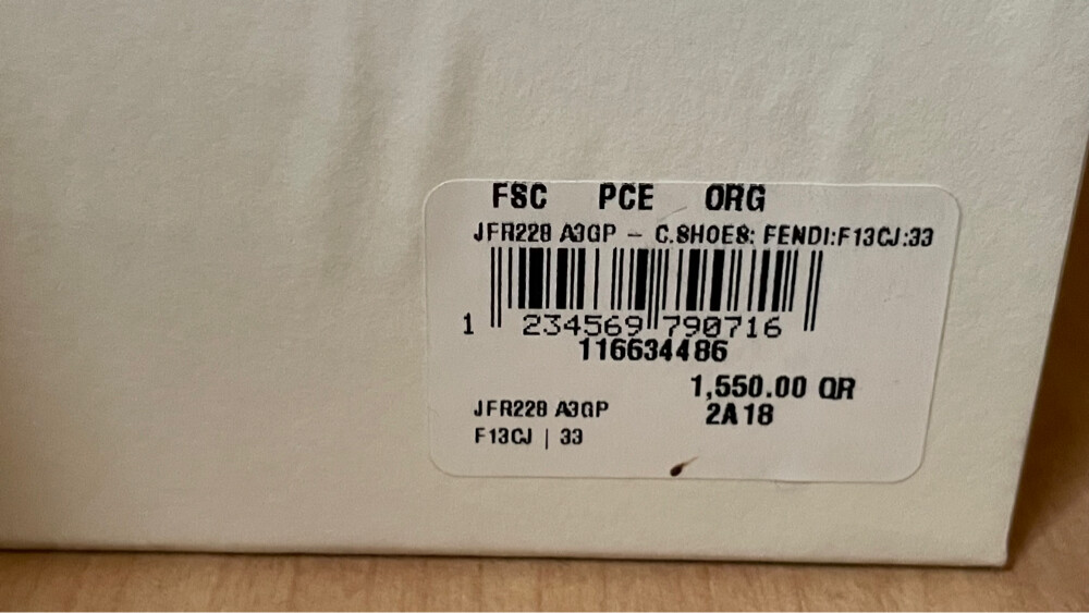 Original Brand New Fendi Shoes - 5