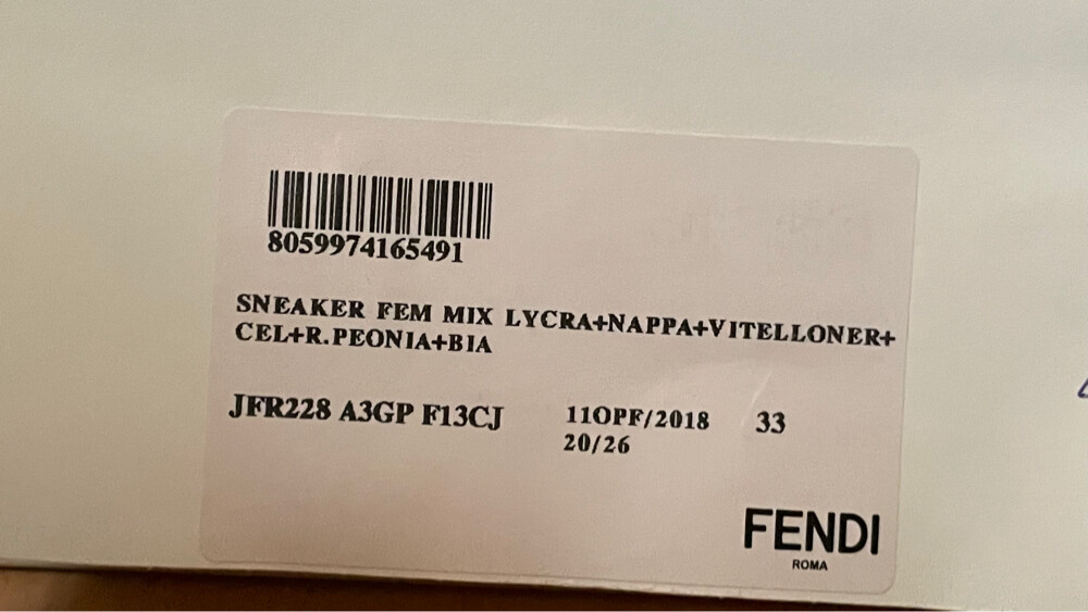Original Brand New Fendi Shoes - 2