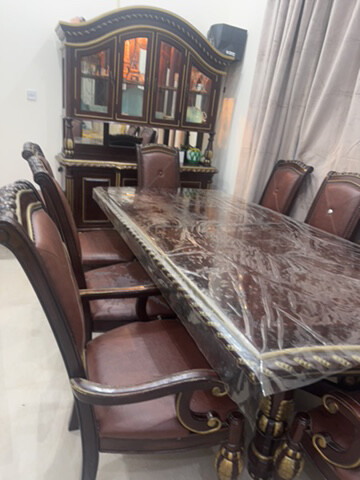غرفه طعام مع كراسي غرفه ضيوف - 6