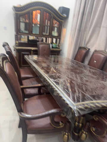 غرفه طعام مع كراسي غرفه ضيوف - 8