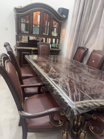 غرفه طعام مع كراسي غرفه ضيوف - 9