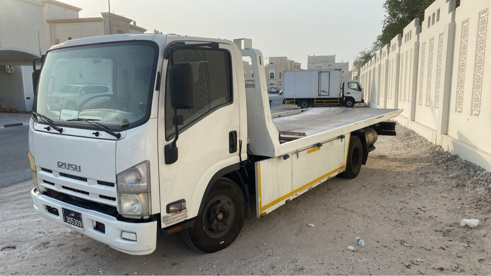 Flatbed car transporter - 2