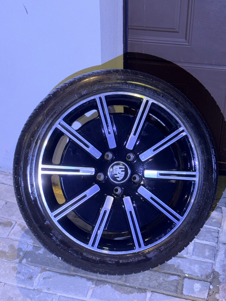 Porsche Rims 20 Inch with Tires - 4