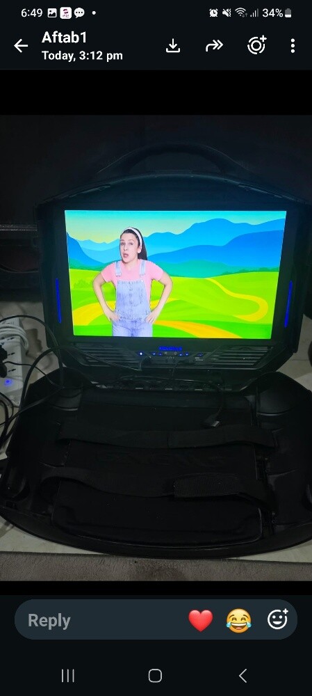 Portable gaming screen - 6