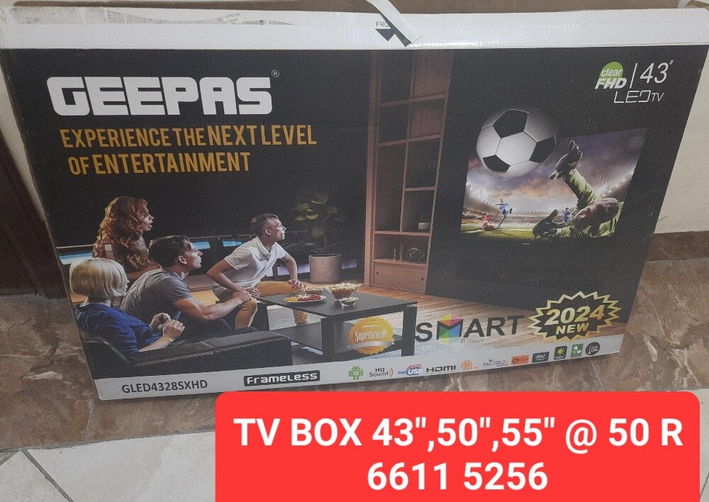 TV BOX 43",50",55" - 2