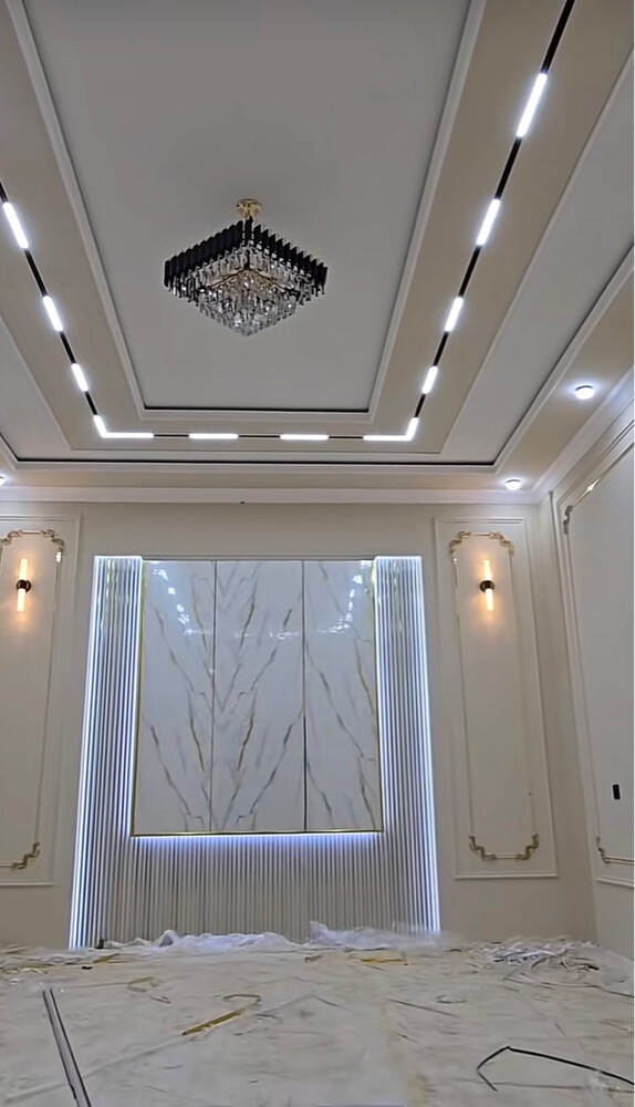 Decoration of dyes and gypsum - 10