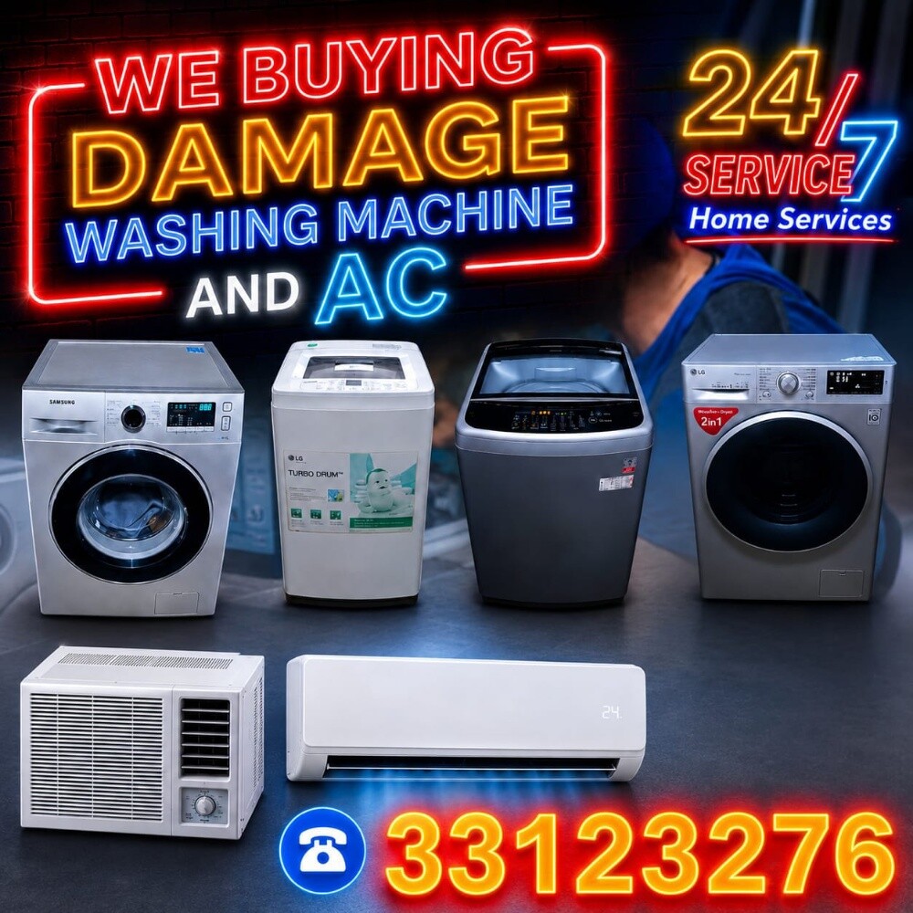 I buy damage washing machine - 1