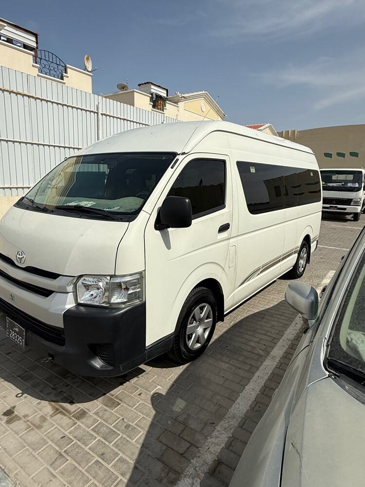 for rent only hiace high roof bus - 3