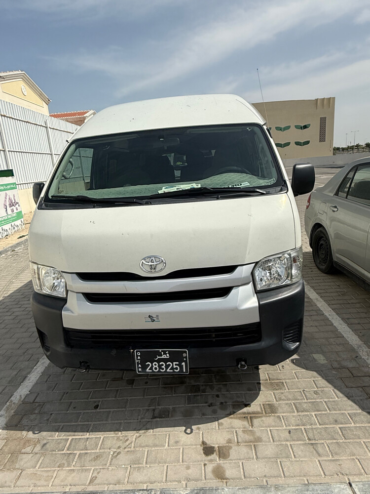 for rent only hiace high roof bus - 1