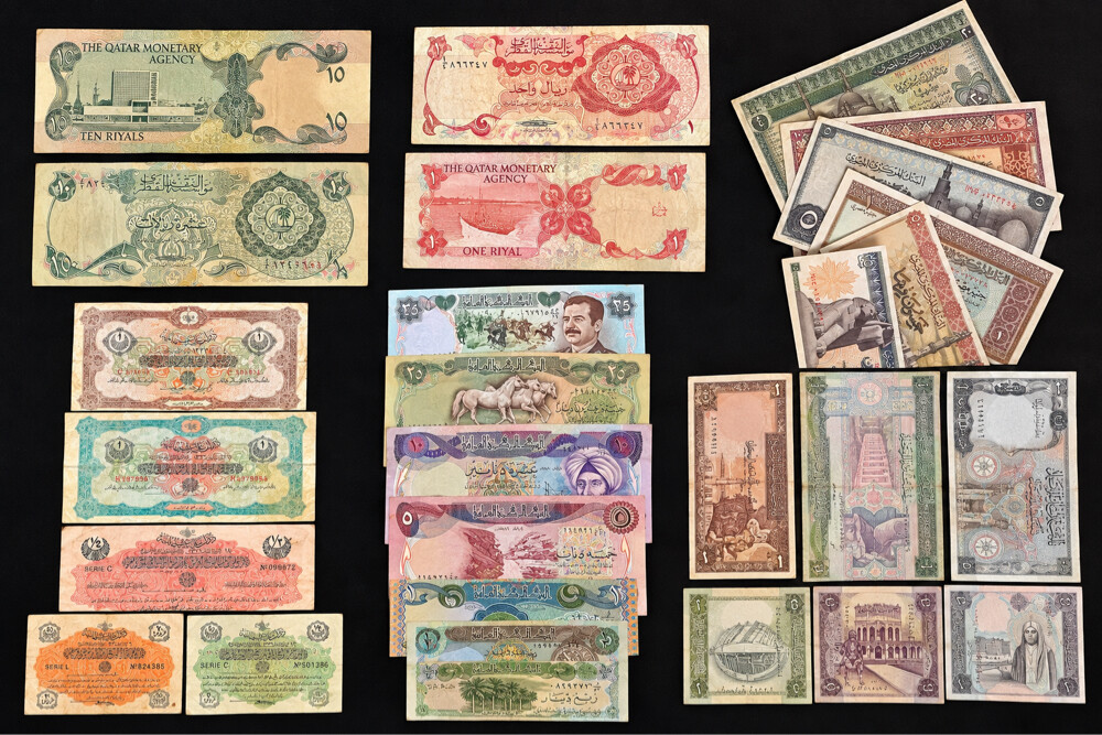 عملات عربية ورقية - 1