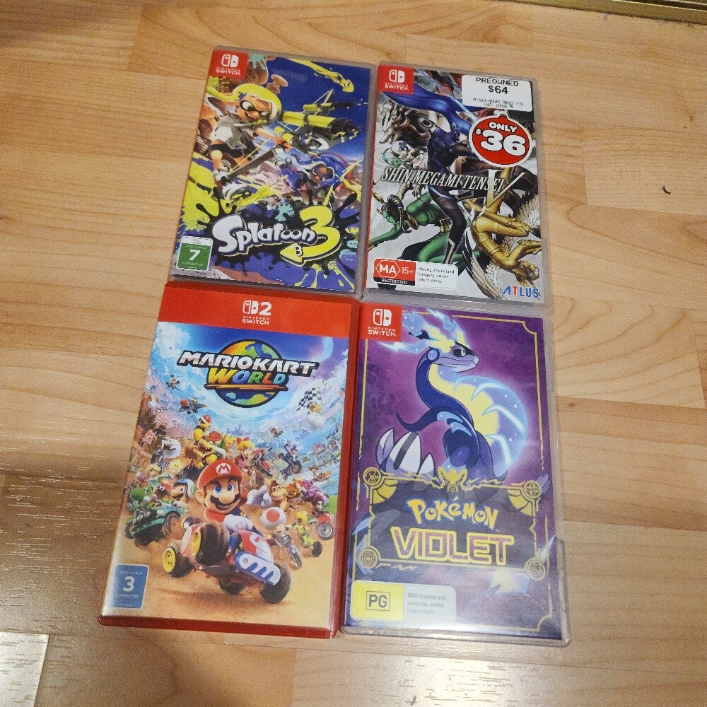 Nintendo Switch 1 & 2 Games - 1