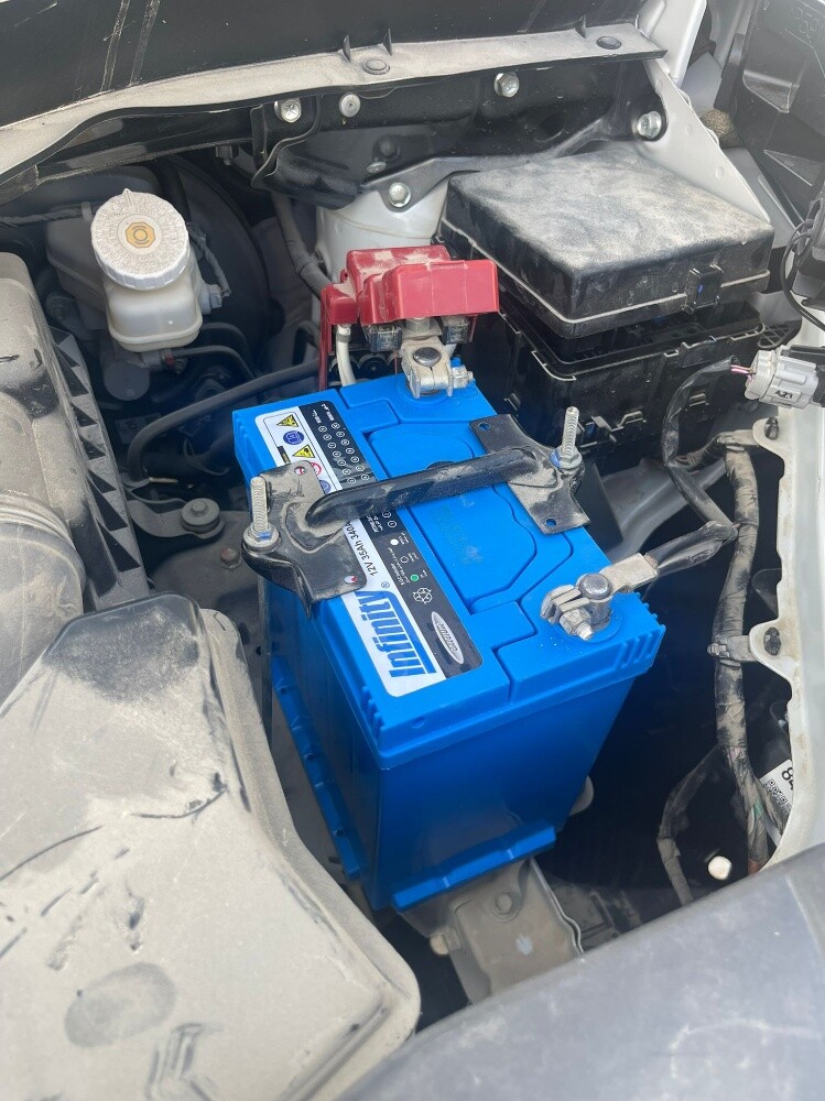 Battery installation - 4