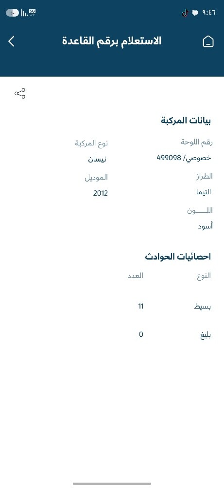 للبيع نيسان التيما موديل 2012 - 2