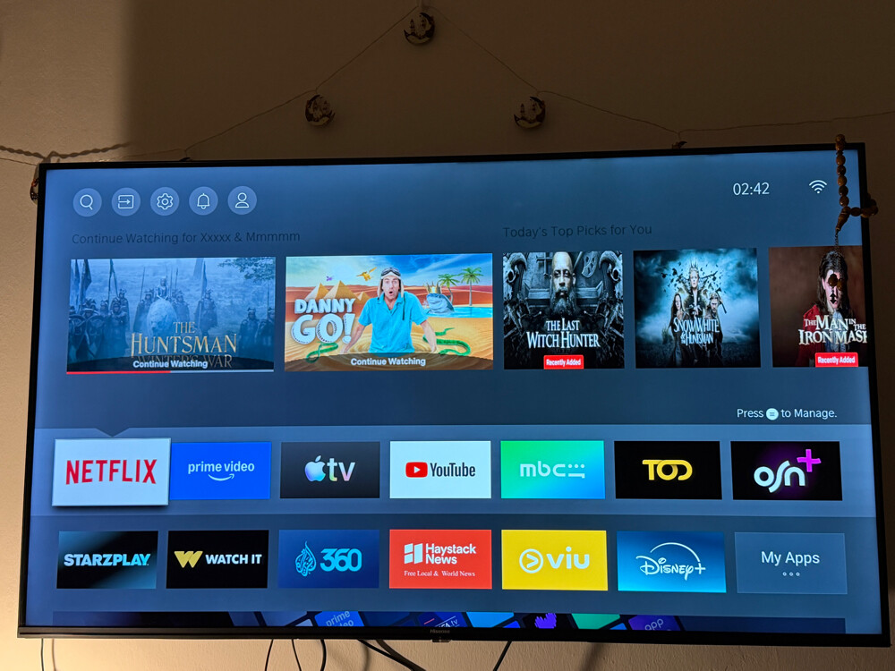 Hisense 55” 4K UHD Smart TV - 2