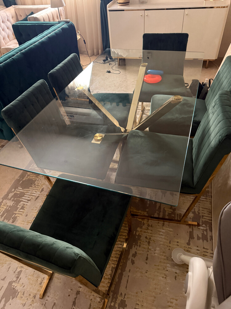 complete set sofa n dining  - 2