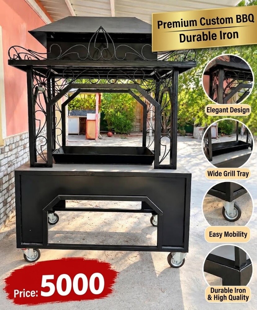 Premium Custom BBQ Grill - - 1