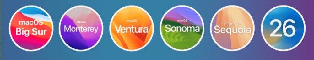 doing macos versions - 1