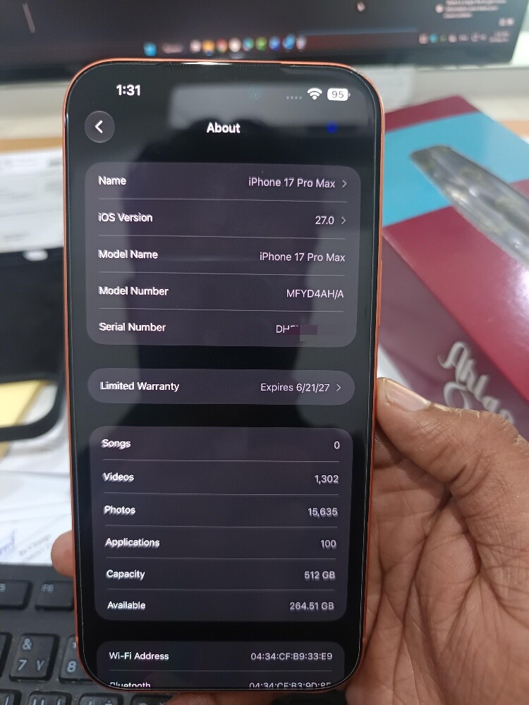 iPhone 17 Pro Max 512GB - 6