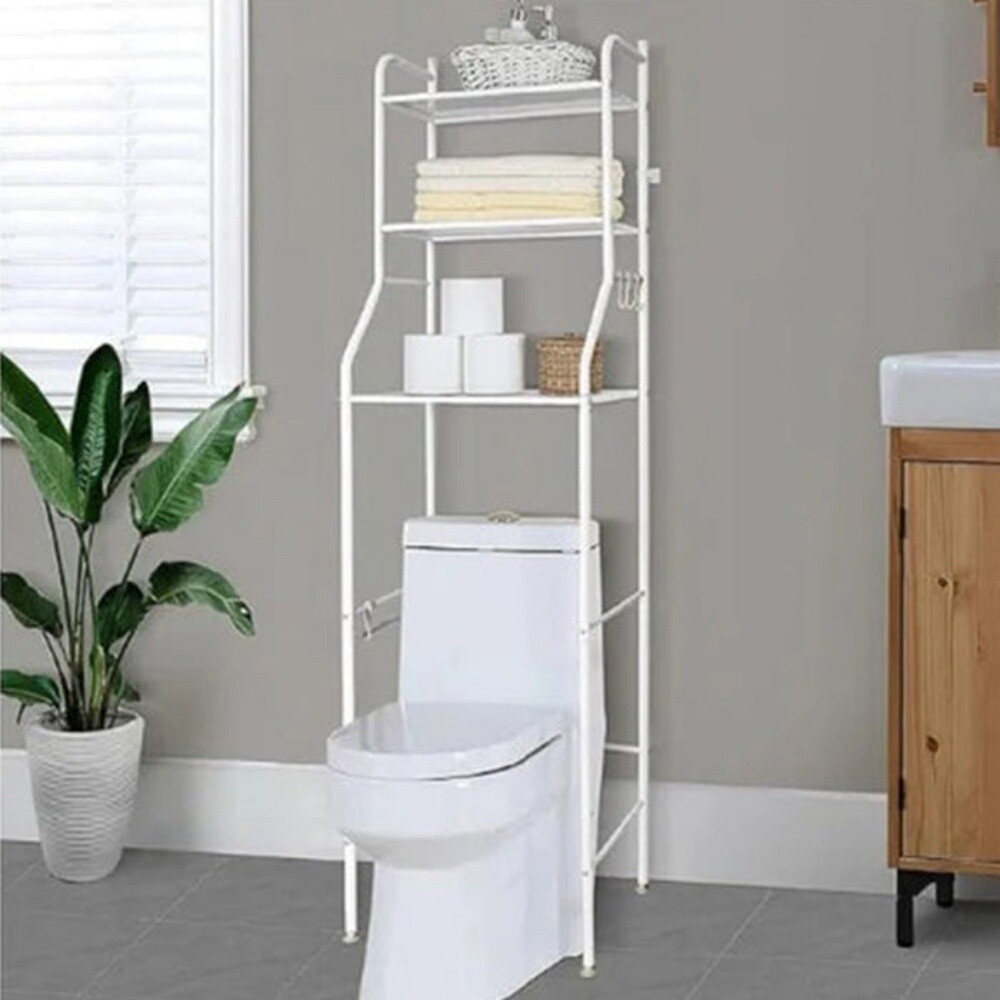3 Layer Space Saving Metal Toilet S - 4