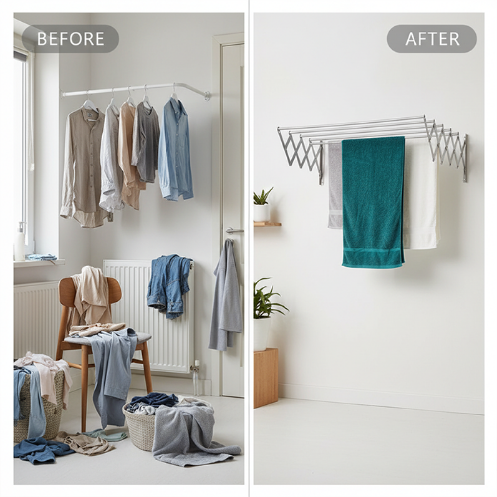 Extendable clothes hanger - 7
